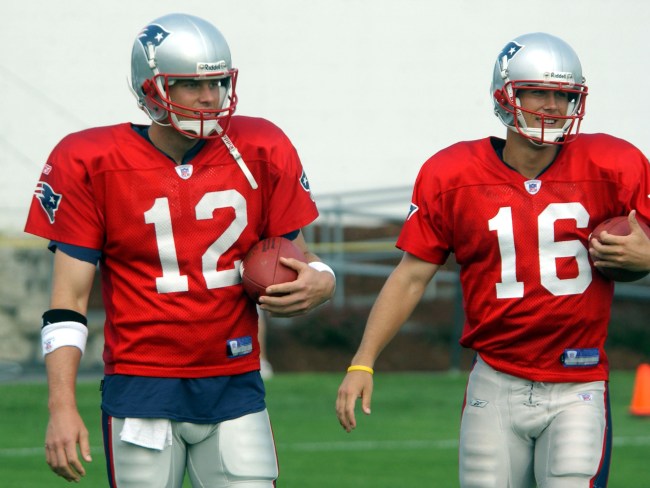 Tom Brady once peed on his teammate Matt Cassel's practice jersey as part of a prank war between the two QBs