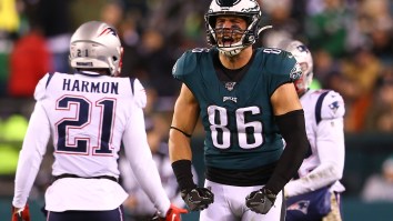Stephon Gilmore Accuses Zach Ertz Of ‘Crying’ To The Refs When He Doesn’t Get His Way