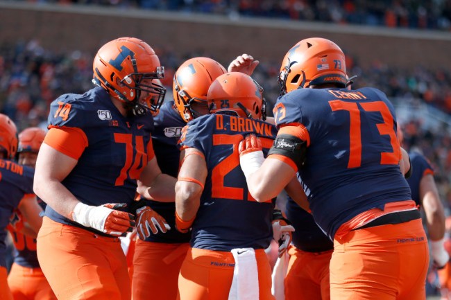 college football lock illinois northwestern
