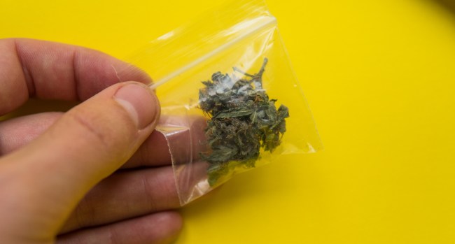 Doctors in Australia removed a bag of weed that was stuck in a man’s nos, for 18 years.