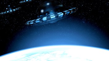 UFO Expert Claims To Have Video Proof Of A Fleet Of Alien Spaceships Passing By Our Moon