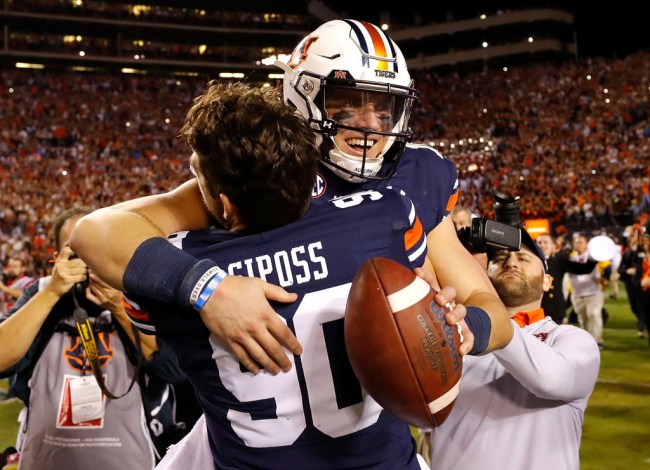 auburn fined storming field iron bowl