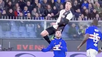 Cristiano Ronaldo Scored An Outrageous Goal That Can Only Be Described As Gravity-Defying