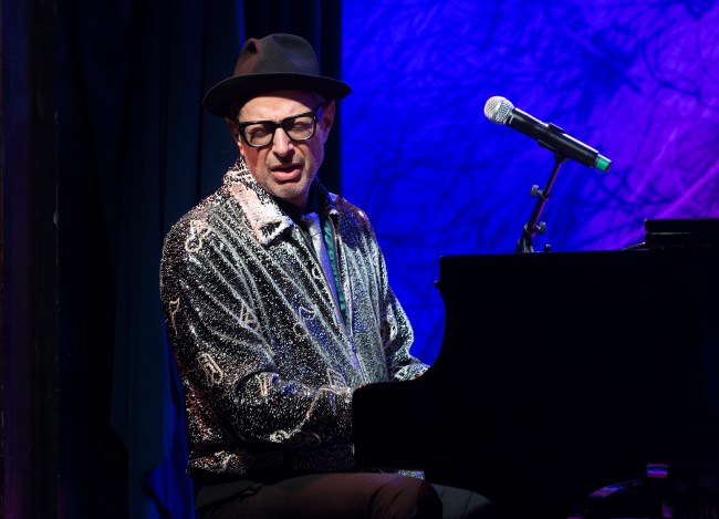 Jeff Goldblum singing