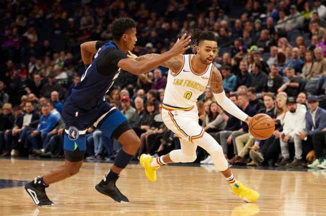 Uncomfortable helicopter ride with D'Angelo Russell and Timberwolves executives where they found out he was going to the Warriors.