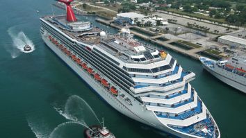 VIDEO: Watch Cruise Ships Collide In Mexico