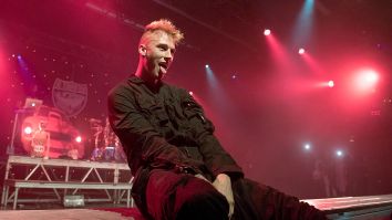Machine Gun Kelly Smacks Adam22 For Saying Eminem Won Rap Battle And Twitter Roasted Roasted MGK For Weak Slap