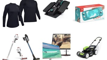 Deals Week: Under Armour ColdGear Base Layers, Nintendo Switch Lite, Under Desk Elliptical, Coffee