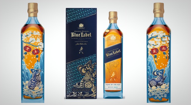 Johnnie Walker Blue Label Year of the Rat Chinese New Year