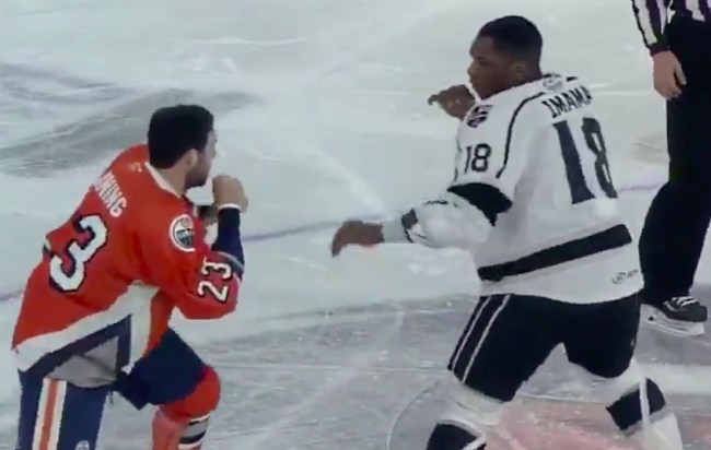 Boko Imama brandon manning fight