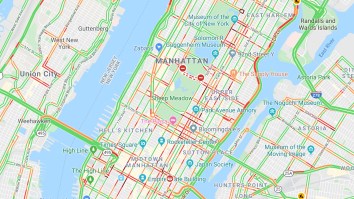 This Guy Creating A Fake Traffic Jam On Google Maps Using A Wagon Full Of Smartphones Is A Diabological Genius