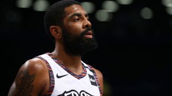 Kyrie Irving Burns Sage Around Celtics Court Ahead Of Preseason Game In Boston