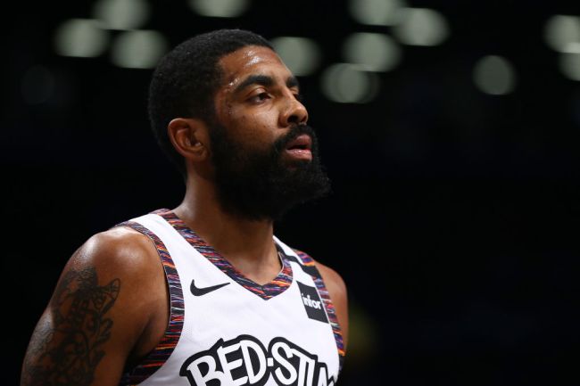kyrie irving jukes out cameraman