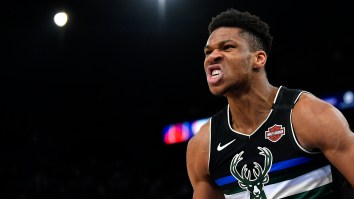 Giannis Antetokounmpo Tells Ref ‘I’m Gonna F–k Him Up’ After Getting Into It With Nets’ Donta Hall