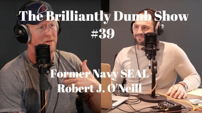 brilliantly dumb show podcast robert o'neill