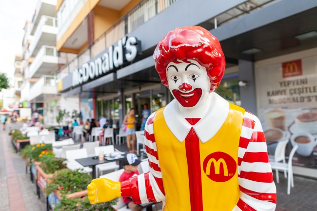 McDonald's Ronald Clown