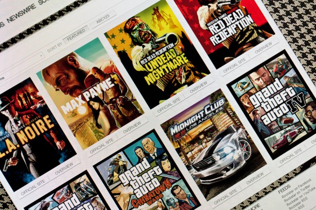 Rockstar Games changes website and logo, causing rumors that GTA 6 or Bully 2 is being released this year.