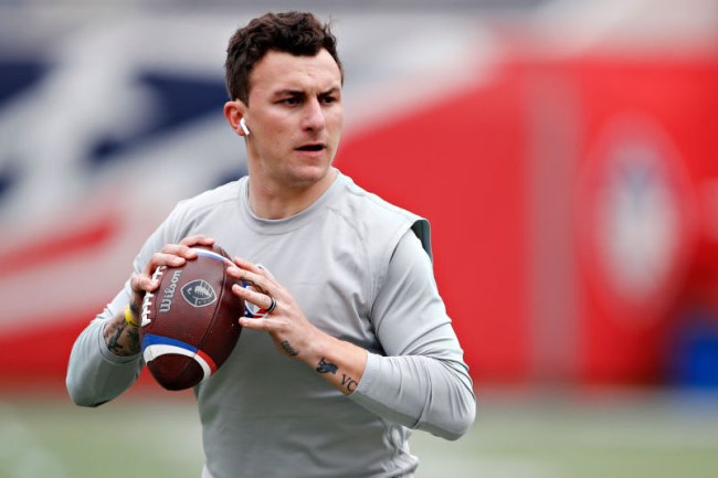 johnny manziel done with football xfl