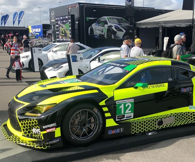 lexus racing rolex 24 daytona recap