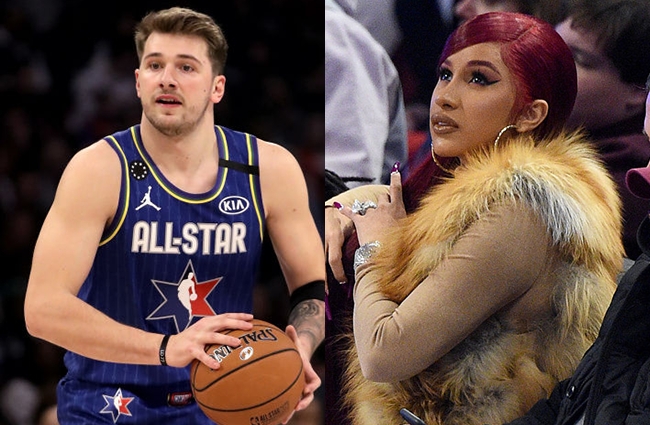 luka doncic cardi b all star