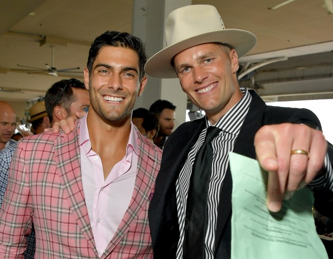 Skip Bayless clowns Jimmy Garoppolo by suggesting Niners should release him for Tom Brady