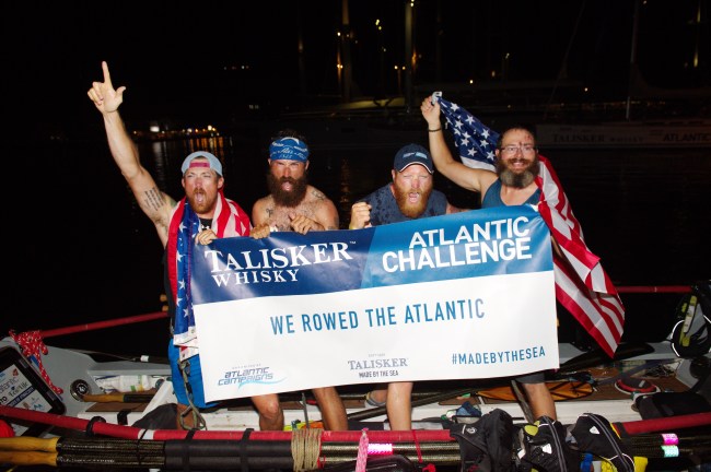 Talisker Whisky Atlantic Challenge team usa