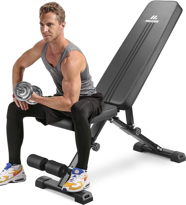 MaxKare Weight Bench Adjustable Workout Bench