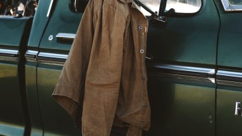 These American-Made Flint And Tinder Flannel-Lined Waxed Trucker Jackets Are 20% OFF Right Now