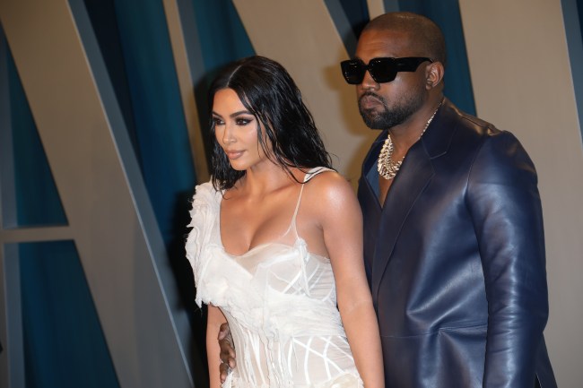 Kanye West and Kim Kardashian