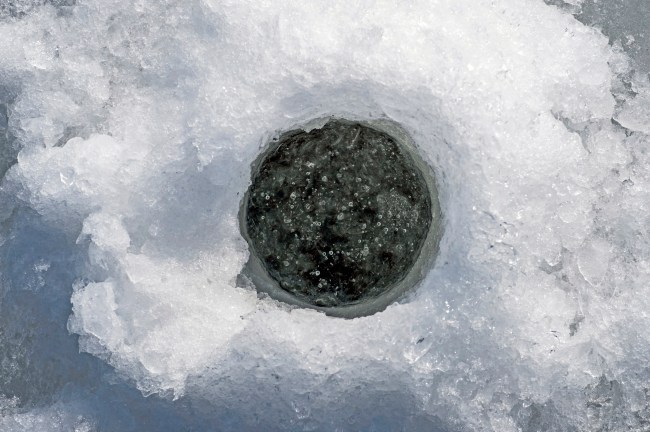 ice fishing