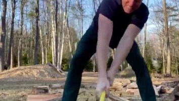 Splitting Wood With A Maul Is My New Anger Management Technique