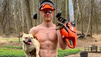 Armed Mainers Chop Down A Tree To Block A Potentially Infected Guy From Leaving His House