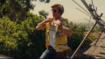 Brad Pitt Built A New Garage For His Friend, May Have Cried When He Forgot To Take His Shirt Off