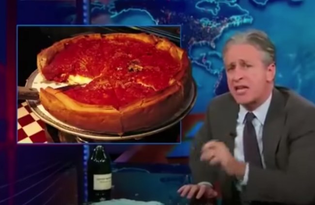Jon Stewart Pizza Rant