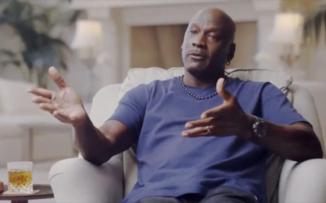 michael jordan drink last dance interviews
