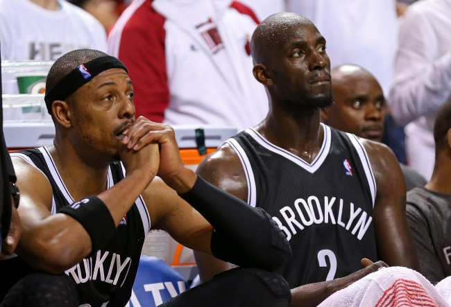 Paul Pierce claims Kevin Garnett nearly fought former Nets coach Jason Kidd after blowout loss on Christmas Day once