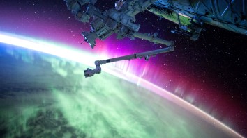 UFO Spotted On NASA Live Stream As Cylindrical Craft ‘Uncloaks’ Near International Space Station