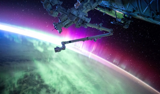 UFO On NASA Live Stream Near International Space Station