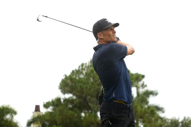 tom brady struggling bad shots the match tiger phil