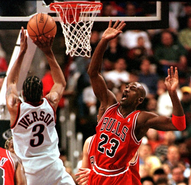 Allen Iverson describes the hilarious trash-talk Michael Jordan said to him to welcome him to the NBA in his rookie season