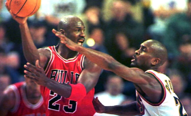 Gary Payton Reacts To Michael Jordan Laughing At Him I Was Hot