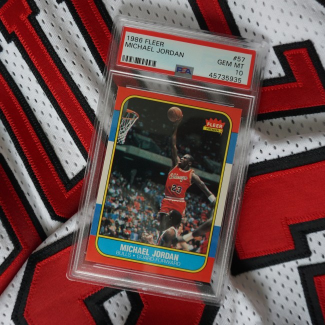 rally michael jordan rookie card investment
