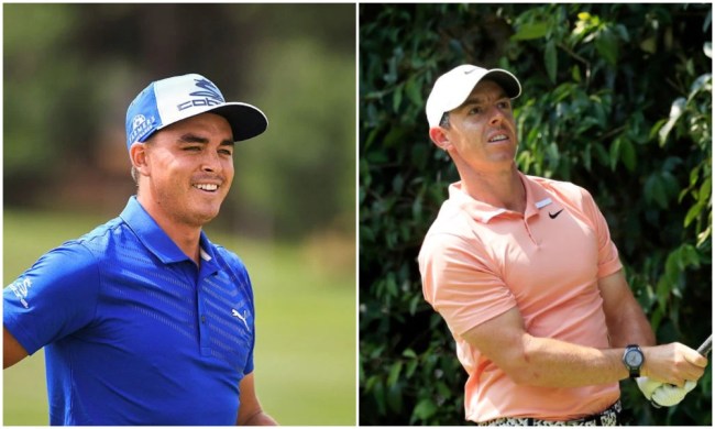 rory mcilroy rickie fowler dustin johnson matthew wolff charity match