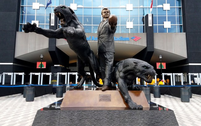 Carolina Panthers Removing The Statue Of Founder Jerry Richardson
