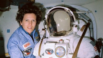 The First Woman To Walk In Space Just Became The First Woman To Dive To The Deepest Point On Earth