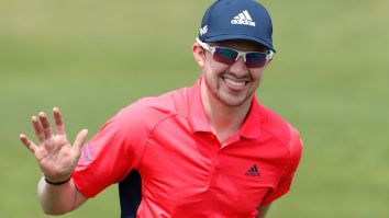 Connor Syme Nearly Takes Off His Own Head While Practicing At Home