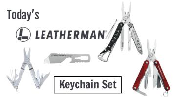 Today’s Leatherman: Keychain Set