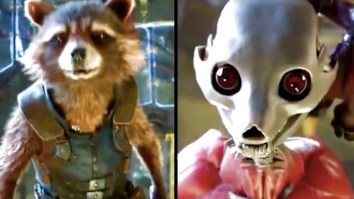 This Video Of Rocket Raccoon Being Created With VFX Is Truly, Deeply Disturbing