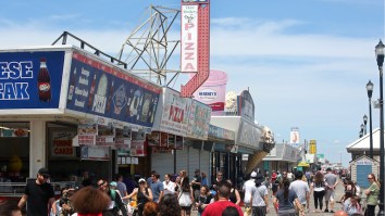 NJ Cops Spent The Morning Talking A Climber Down From A 170-foot Roller Coaster – For The Second Time