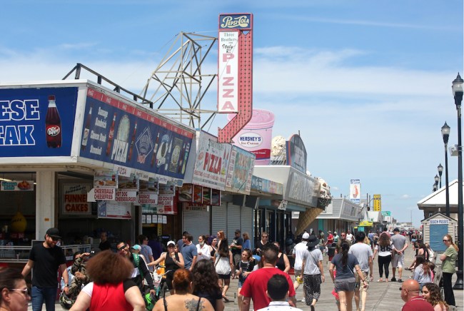 Seaside Heights Roller Coaster Climber